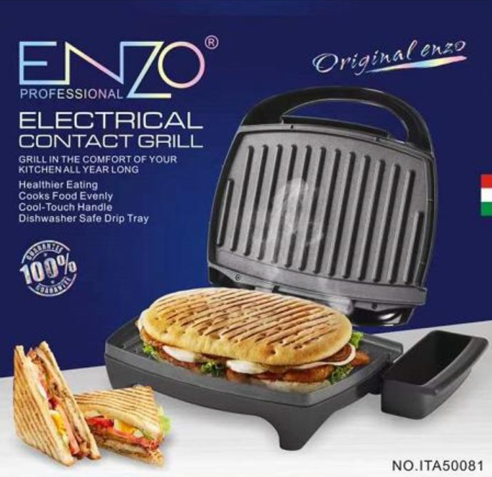 شواية اتصال كهربائية ENZO PROFESSIONAL Electrical Contact Grill